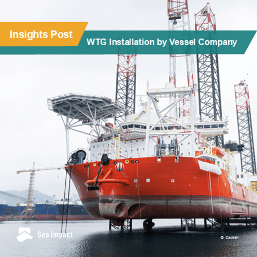 WTG Installation by Vessel Company – H1 2025
