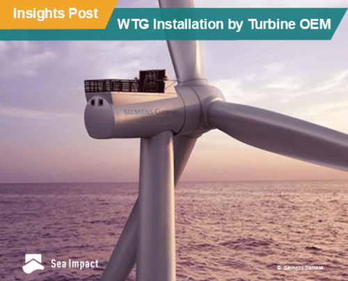 WTG Installation by Turbine OEM – H1 2025